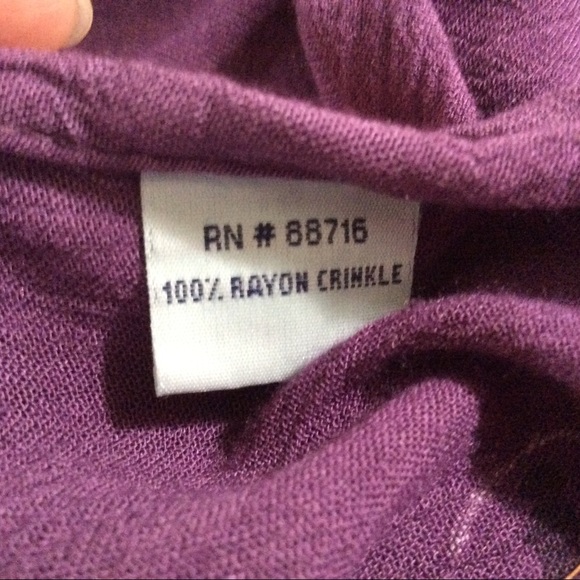 Asymmetrical tie dye dress / cover up - Picture 7 of 8